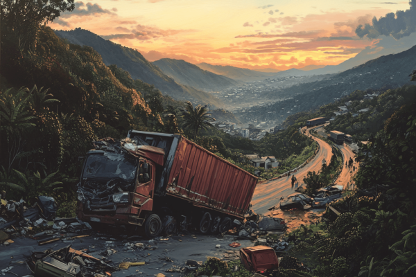 Microsleep Sebabkan Sopir Truk Terguling di Sentul: Analisis dan Dampak Sosial